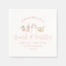 Search for brunch and bubbly napkins Pink