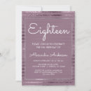 Search for lilac birthday invitations Modern