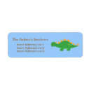 Search for stegosaurus return address labels Cute