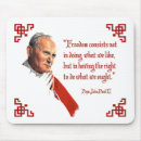 Search for pope mousepads Freedom