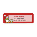 Search for penguin return address labels Cartoon