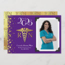 Search for rn graduation announcement cards Gold