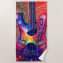 Search for guitar beach towels Instrument
