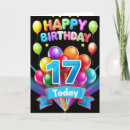 Search for 17th for boy birthday cards For kids