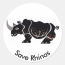 Search for save the rhino stickers Wildlife