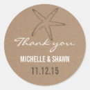 Search for starfish thank you stickers Modern