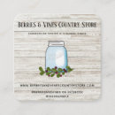 Search for mason jar business cards Rustic