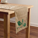 Search for burlap table runners Typography