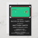 Search for billiards balls invitations Table