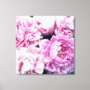 Search for peony canvas prints Pink
