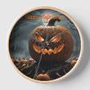 Search for halloween clocks Cartoon