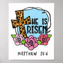 Search for jesus is risen posters Happy easter