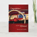 Search for car retirement cards Retro