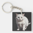 Search for white cats key rings Pet