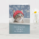 Search for cute kitten thinking of you cards Cat