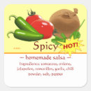 Search for homemade salsa stickers Tomatoes