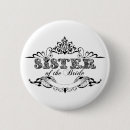 Search for sister of the bride badges Bridal shower