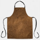 Search for leather look aprons Brown