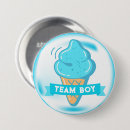 Search for team boy badges Pink and blue
