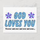 Search for love of god postcards Scripture