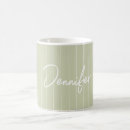 Search for green stripe mugs Modern