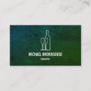 Search for liquor store business cards Wine steward