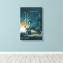 Search for solar system canvas prints Moon