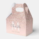 Search for blush pink favour boxes Monogrammed