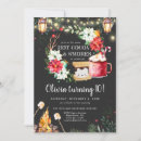 Search for hot chocolate invitations Camping