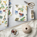 Search for amphibians wrapping paper Frog