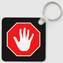 Search for stop sign key rings Symbol