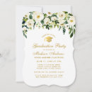 Search for green and gold graduation invitations High school