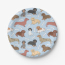 Search for dachshund paper plates Pattern