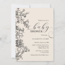 Search for beige baby shower invitations Elegant