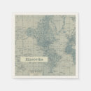Search for map of the world napkins For her