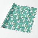 Search for christmas llama wrapping paper Kids