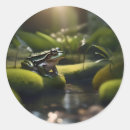 Search for green life stickers Frog