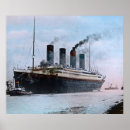 Search for vintage voyage posters Titanic