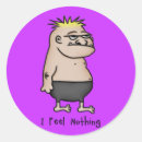 Search for funny cartoon characters stickers Humour