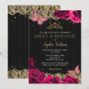 Search for black lace invitations Tiara