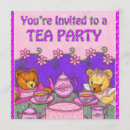 Search for teddy bear tea party invitations Pink