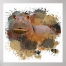 Search for hippo art Wildlife