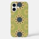 Search for abstract flower iphone cases Green