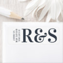 Search for gray blue return address labels Bride