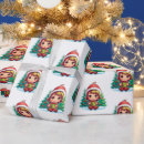 Search for baby girl christmas wrapping paper Festive