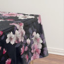 Search for pink and black tablecloths Pattern