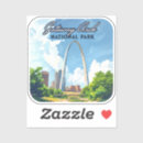 Search for missouri souvenir stickers Gateway arch national park