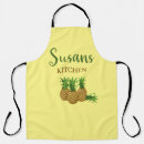 Search for yellow pineapple aprons Hawaii