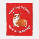 Search for christmas corgi blankets Dog