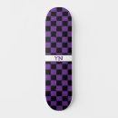 Search for purple and black skateboards Chequerboard